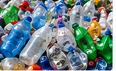 Mixed plastic bottles
